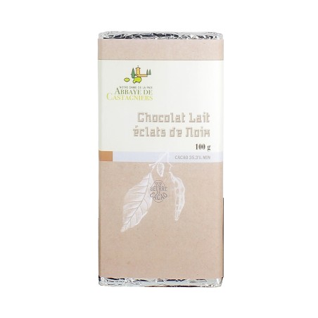Tablette de chocolat au Lait et Caramel