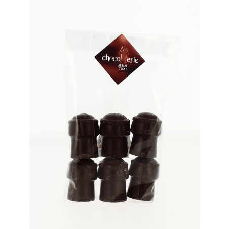 Petits bouchons ganache basilic x 6