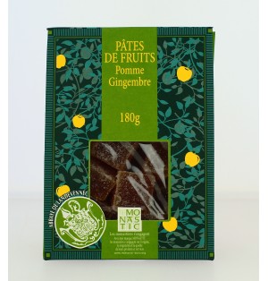 Pâtes de Fruits - Pomme Gingembre - 180 g | LANDEVENNEC (Abbaye Saint-Guénolé de)