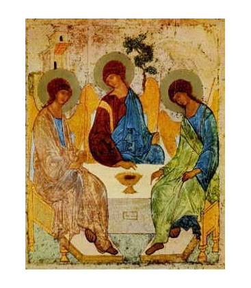 Icône de la Trinité de Roublev - (FL-G108)