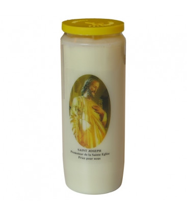 Bougie de Neuvaine - Saint Joseph - (FL-CDOV9JC)