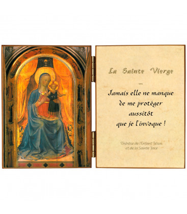 Diptyque de Vierge des Linaivoli - (FL-CHD91A)