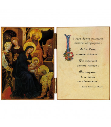Diptyque de l'Adoration des Mages - (FL-CHD102A)