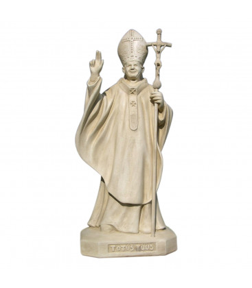 Statue de Jean-Paul II, pasteur - (FL-jpii85)