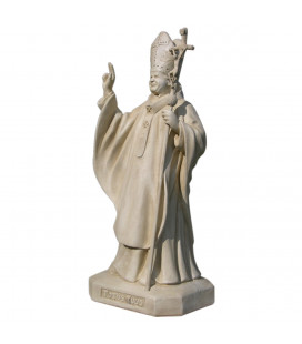 Statue de Jean-Paul II, pasteur - (FL-jpii85)