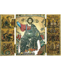 Triptyque du Christ en majesté - (FL-TRT52)