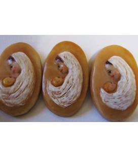 Médaillon ovale - (CF CM5W)