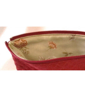 Trousse doublée rouge - (CF OTJA R25)