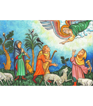 3 Cartes voeux - (JO-ca35)