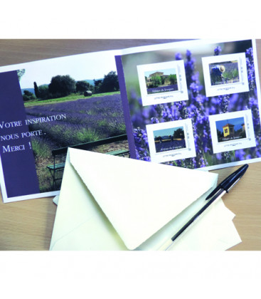 Carnets de 4 timbres de l'Abbaye Notre Dame de Fidélité - (JO-cta)