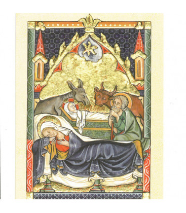 Cartes de voeux Nativité - (JO-ca10)