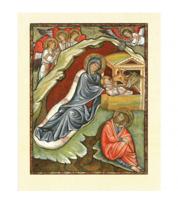 Cartes de voeux Nativité - (JO-ca16)
