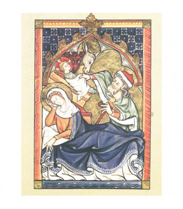 Cartes de voeux Nativité - (JO-ca23)