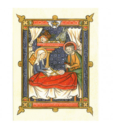 Cartes de voeux Nativité - (JO-ca26)