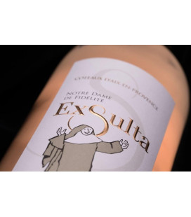 Exsulta, vin rosé par l'Abbaye de Jouques, bouteille - 75 cL - (JO-bve)