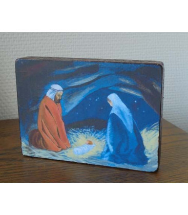Icône La Nativité - Dim 105x150mm - (CM-IC03)