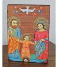 Icône La Sainte Famille - Dim 105x150mm - (CM-IC02)