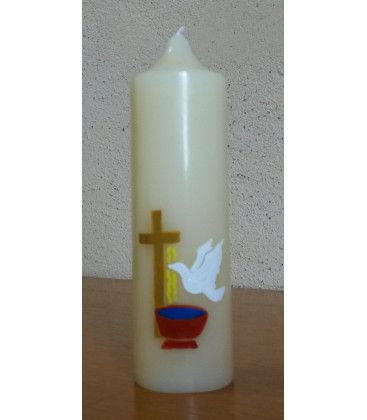Cierge Baptême - (JE-C414)