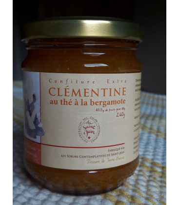 Confiture de Clémentine au Thé à la Bergamote - (JE-1321)