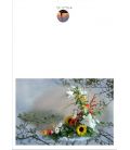 Carte amitié composition florale pour feter toutes les bonnes occasions Artisanat monastique - (NE c-par 11)