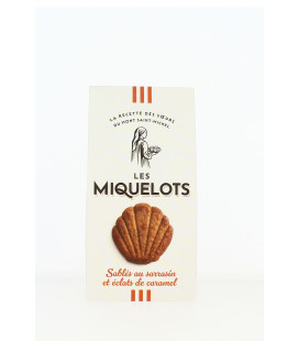 Les Miquelots -Sablés au Sarrasin et éclats de Caramel