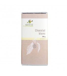 ABBAYE DE CASTAGNIERS - Tablette de chocolat blanc