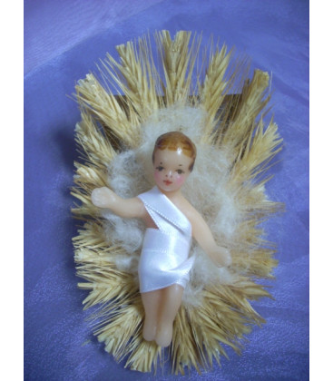 Enfant Jésus en cire 7 cm - (NE-enf.-4)