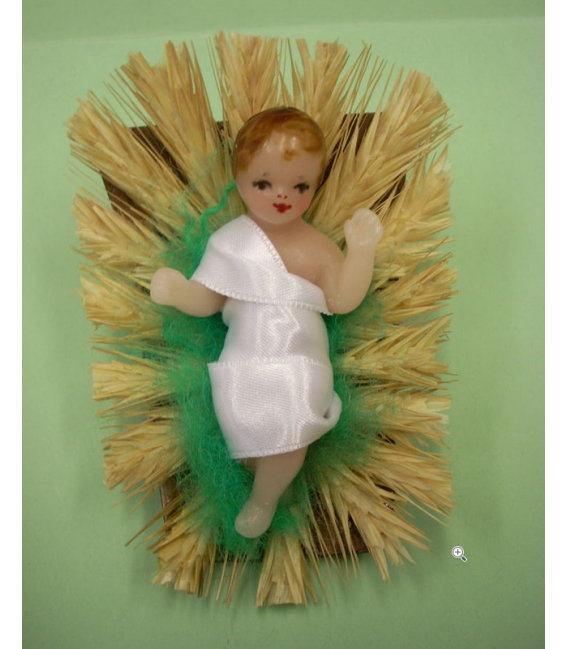 Enfant Jésus en cire de 6 cm - (NE-enf.-5)
