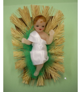 Enfant Jésus en cire de 6 cm - (NE-enf.-5)