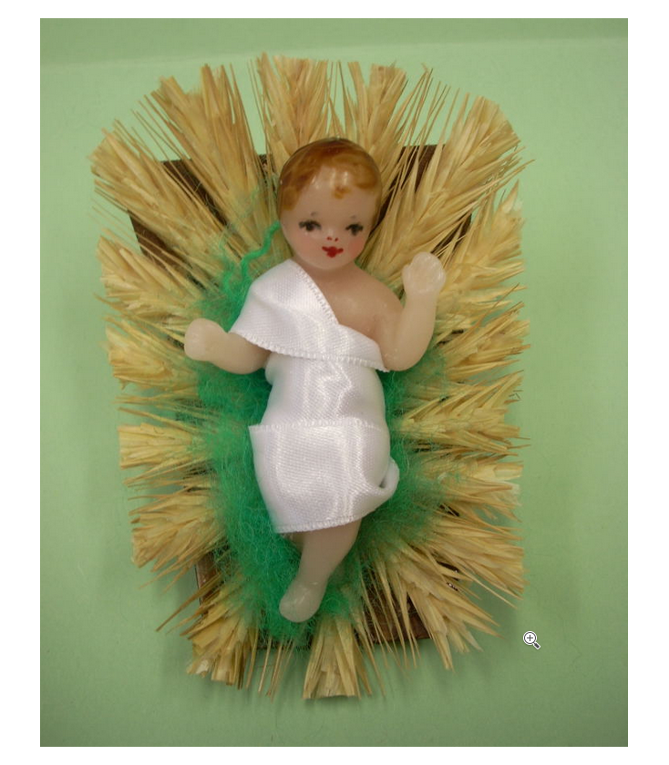 Enfant Jésus en cire de 6 cm - (NE-enf.-5)