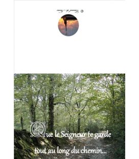 Carte de voeux bénédiction - (NE-c-be-4)