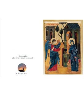 Carte Icône - Annonciation - (NE-c-ic-1)