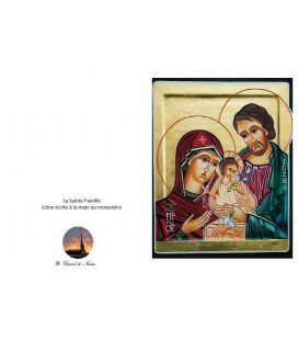 Carte Icône - Sainte Famille - (NE-c-ic-2)