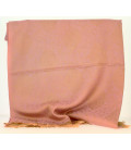 Châle Indien Rose et Or