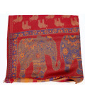 Châle Indien Eléphants
