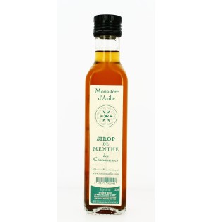 Sirop de Menthe, 100% pur et naturel - (Az-Smth) - 25 cL | AZILLE (Monastère Mater Dei d')