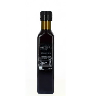 Vinaigre de vin rouge aromatisé à la figue bio - 250 mL | SOLAN (Monastère de la Protection de la Mère de Dieu de)