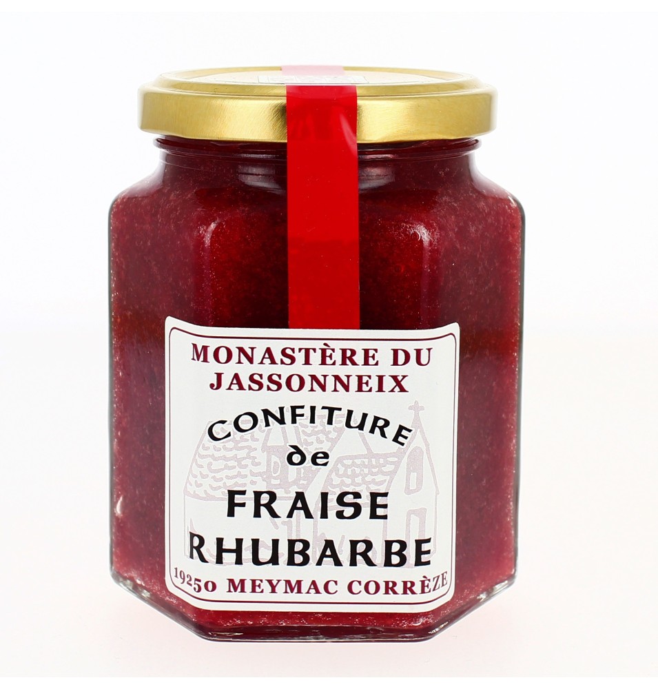 Confiture de Rhubarbe - 345 g | JASSONNEIX (Monastère du)