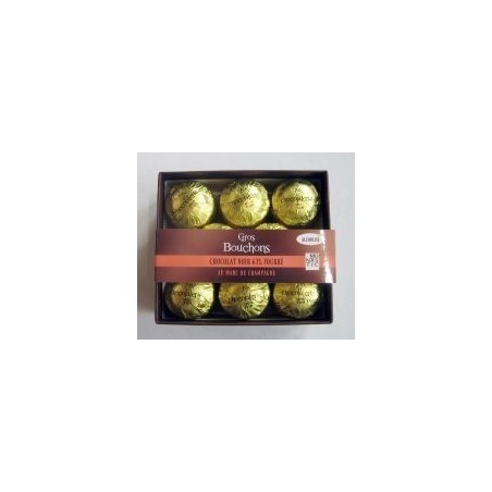 Gros bouchons x8 fourrés au marc de Champagne (BC08) - 240 g | IGNY (Abbaye Notre-Dame d')