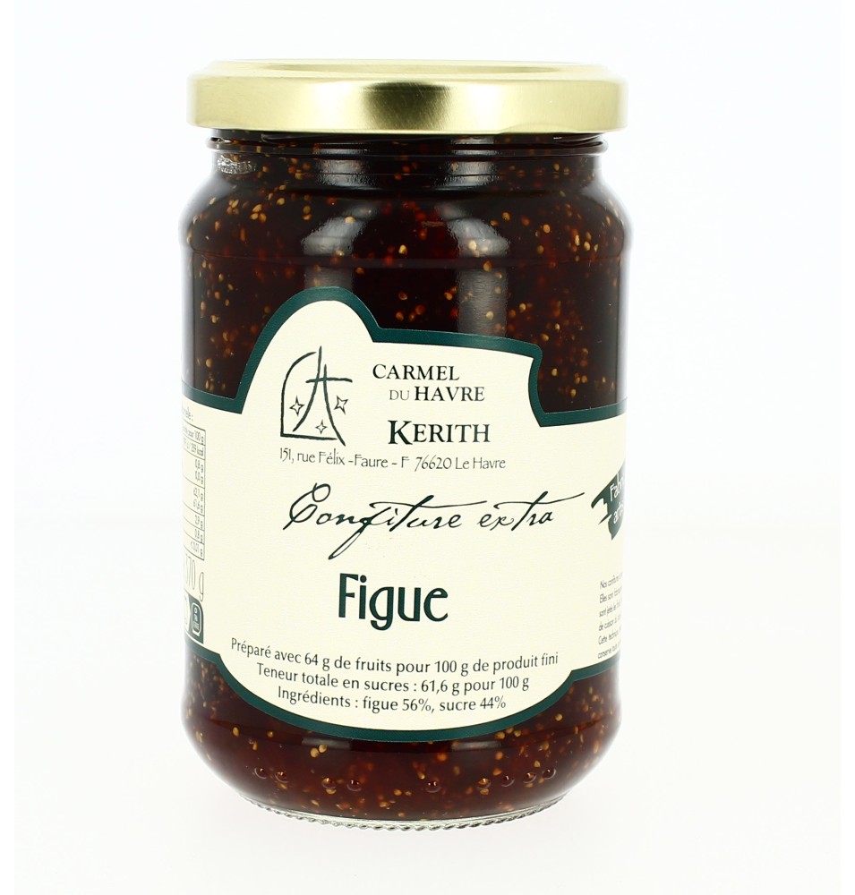 Confiture d'abricot et vanille - 370 g | HAVRE KERITH (Carmel du)