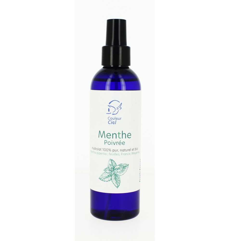 Hydrolat Flacon SPRAY de Menthe poivrée BIO