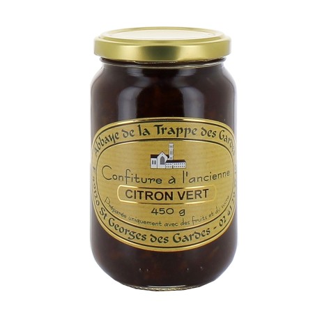 ABBAYE DES GARDES - Confiture à l'Ancienne Citron vert
