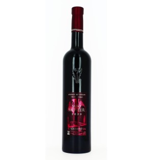 Vin rouge de pays de méditerranée - Saint-Sauveur - BIO ~ 2020 - 75 cL | LÉRINS (Abbaye de)