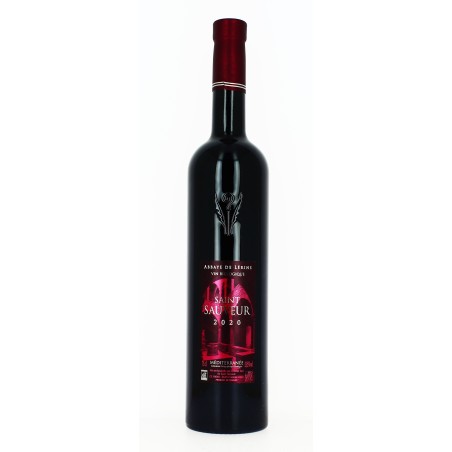 Vin rouge de pays de méditerranée - Saint-Sauveur - BIO ~ 2020 - 75 cL | LÉRINS (Abbaye de)
