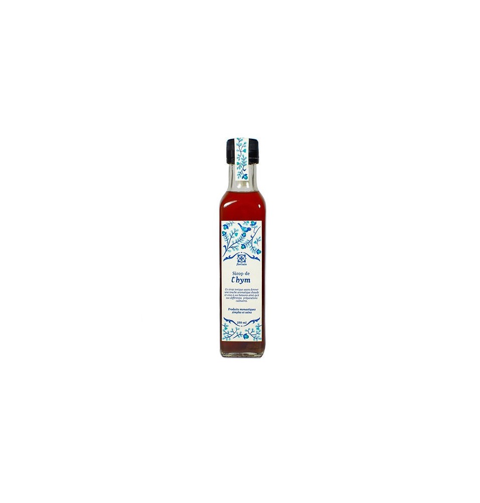 Sirop de Thym - 250 mL | BOIS SALAIR (Monastère de)