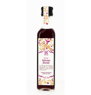 Sirop Détente Florale Bio - 250 mL | BOIS SALAIR (Monastère de)